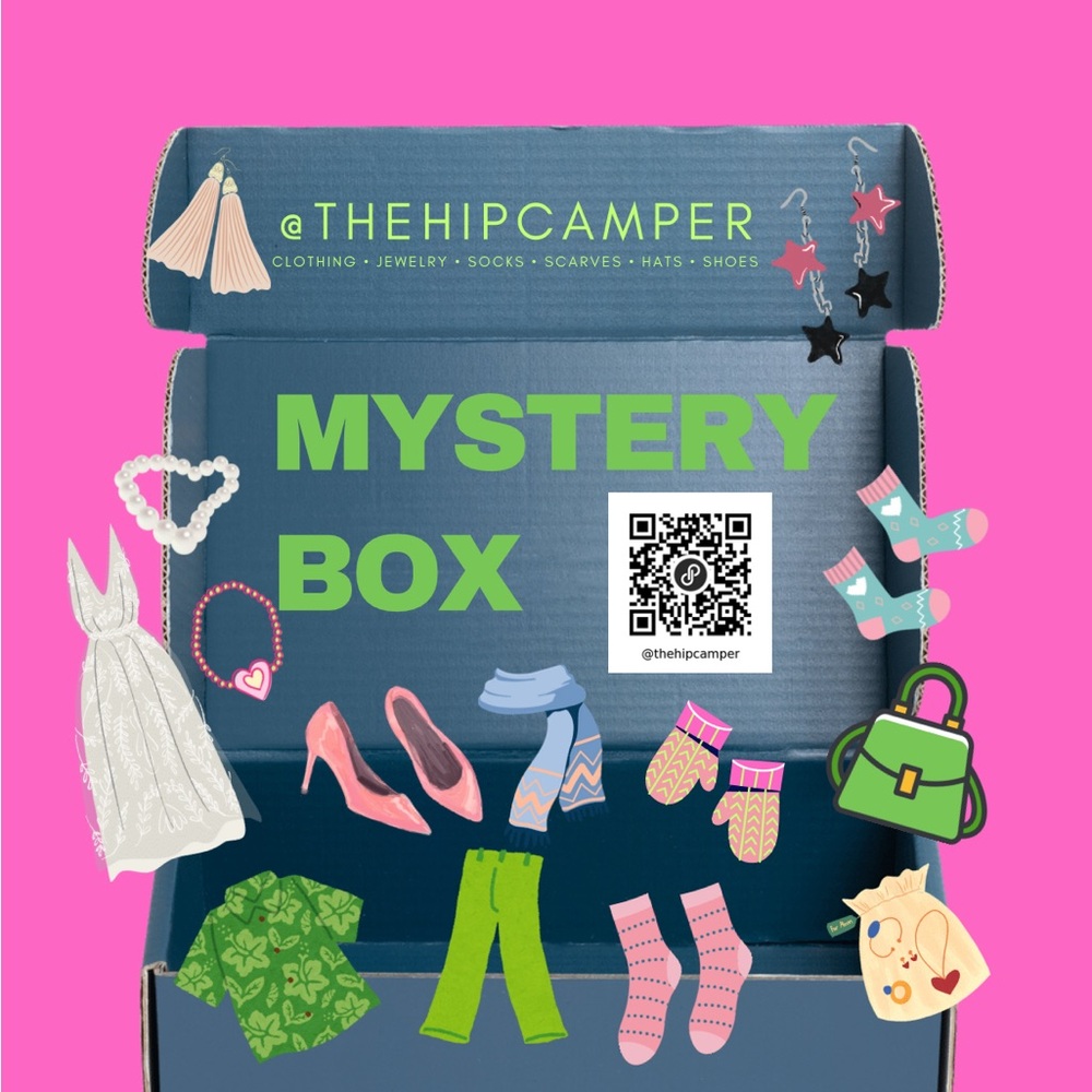 Mystery Box with Assorted Clothing & Accessories